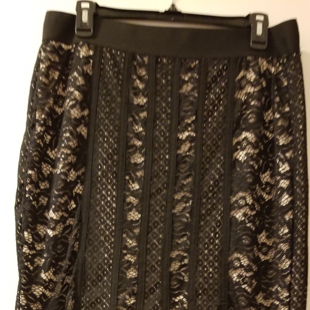 Pencil midi skirt